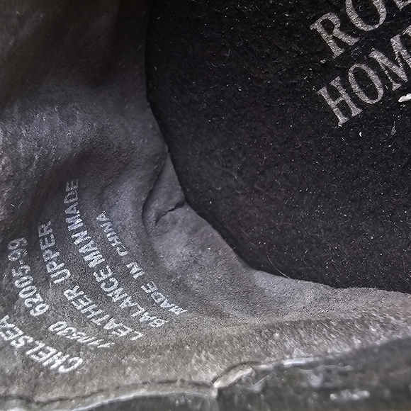 Ros Hommerson Black Velvet Flats with Floral Texture - Picture 4 of 6